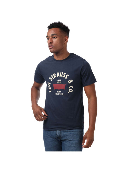 Camiseta con cuello redondo Levi's LSE Graphic de hombre, gris