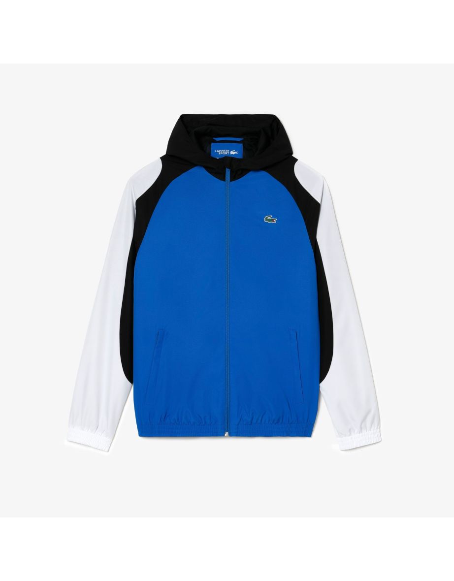 Jaqueta masculina Lacoste Sport Colorblock para tênis