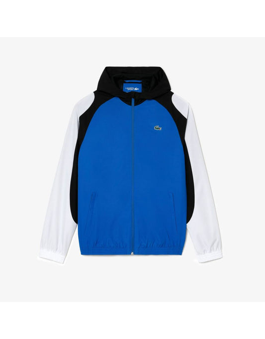 Jaqueta masculina Lacoste Sport Colorblock para tênis