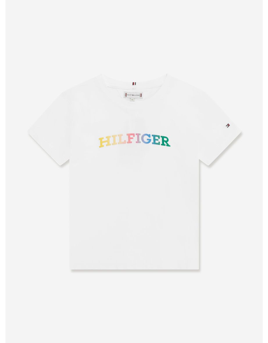 Camiseta Monotipo Blanca Niña