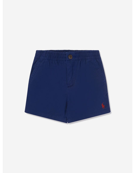Shorts Prepster para meninos em azul-marinho