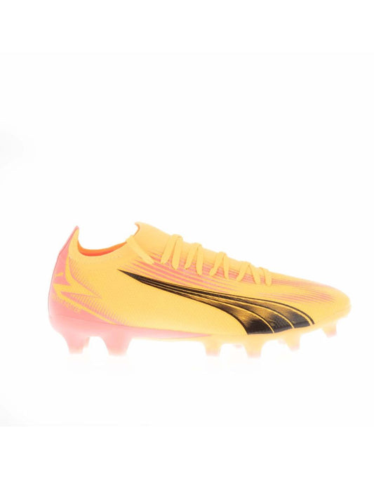 Chuteira de futebol feminina Puma Ultra Match FG/AG em laranja