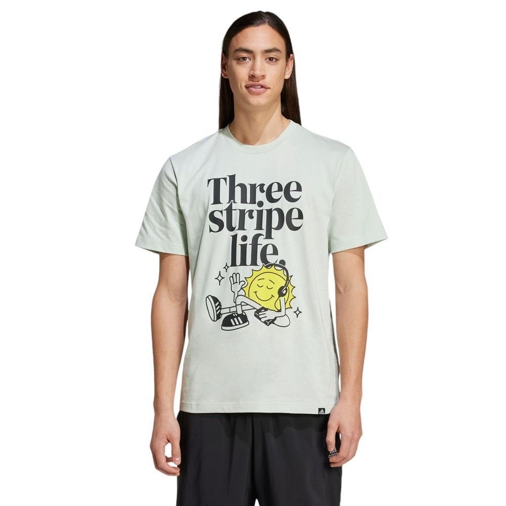 Maglietta Adidas Graphic Uomo - Verde