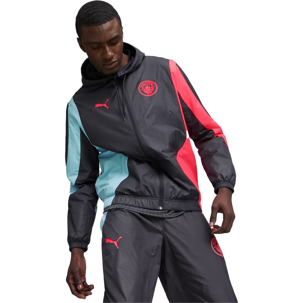 Puma Giacca Anthem Uomo Manchester City Nero