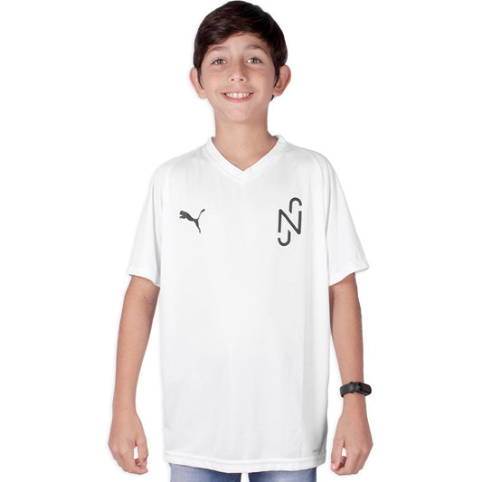 Youth White Puma Neymar Jr. T-Shirt