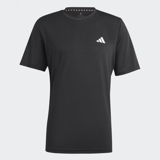 Maglietta Adidas Essentials Stretch - Uomo - Nero/Bianco