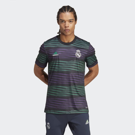 Adidas Real Madrid - Camicia pre-partita - Uomo - Adulto - Nero