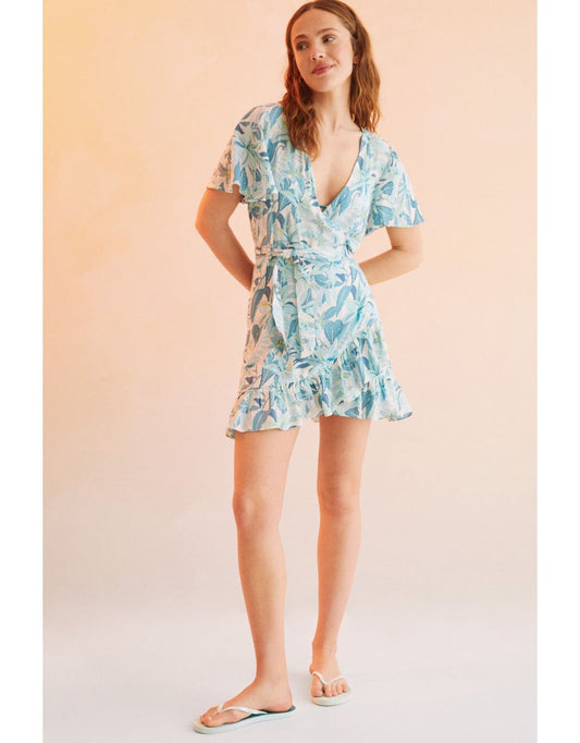 Vestido estampado - Comprimento curto