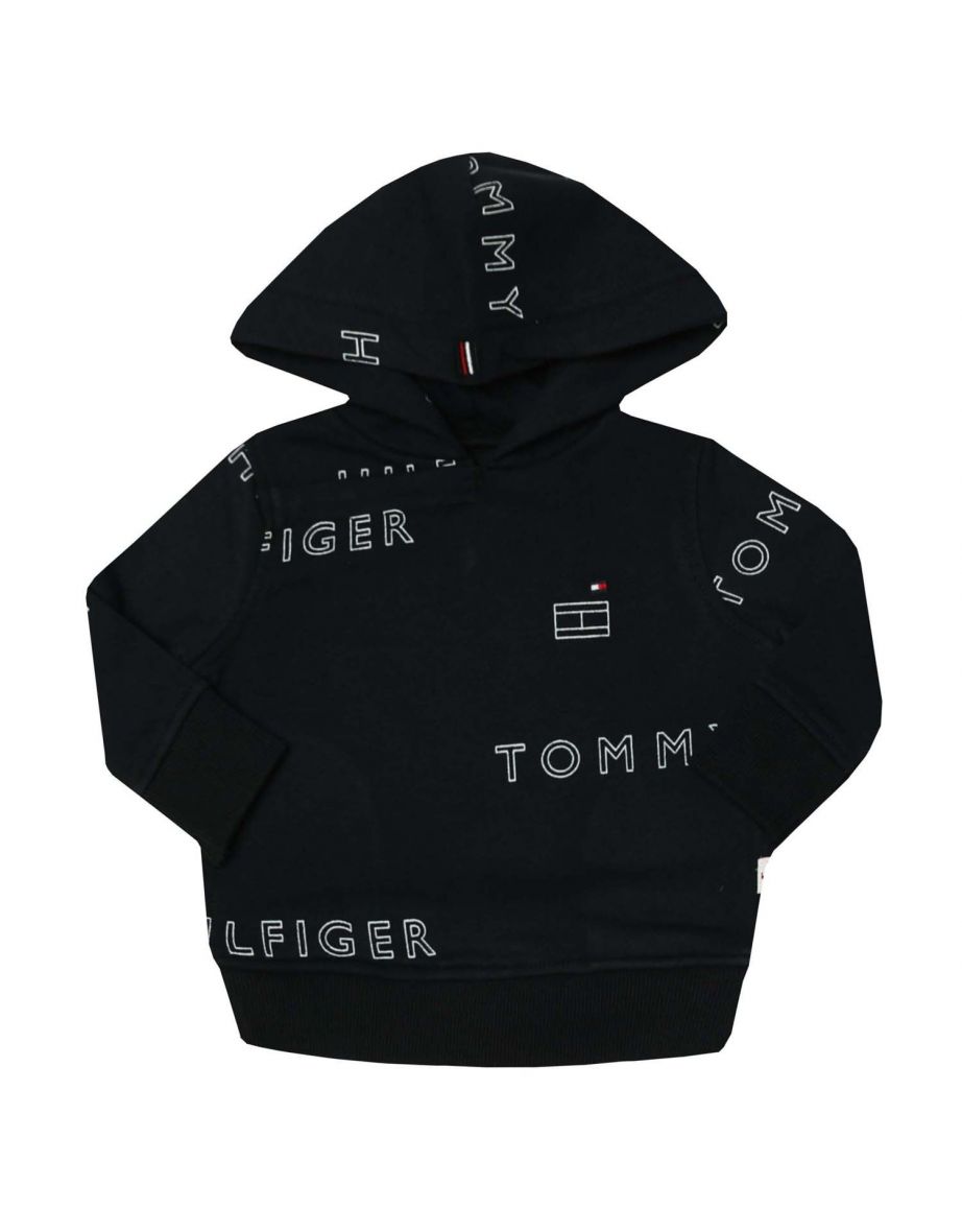 Tommy Hilfiger Infant Boys' Repeat Logo Hoodie in Blue