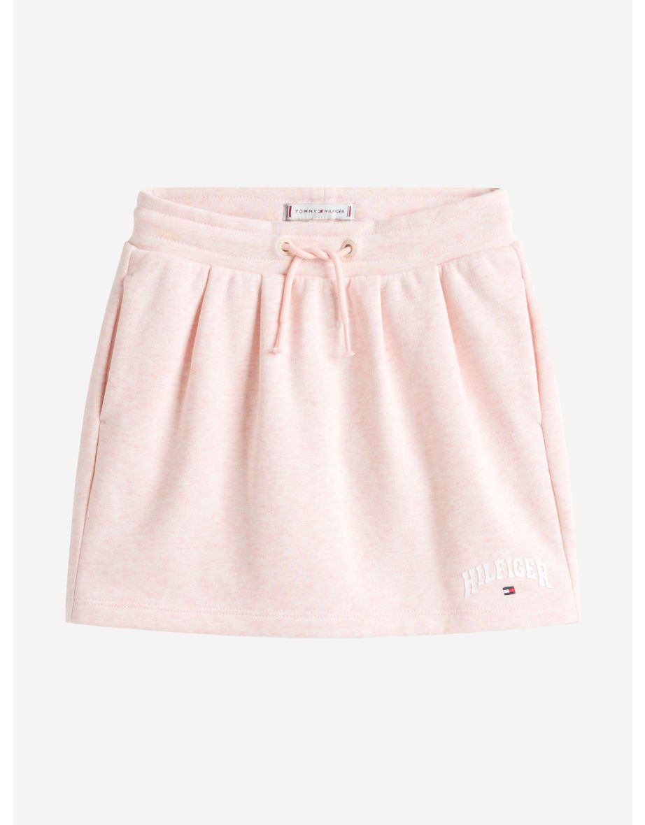 Gonna da bambina in spugna rosa