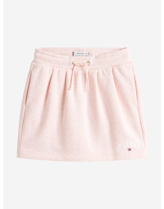 Gonna da bambina in spugna rosa