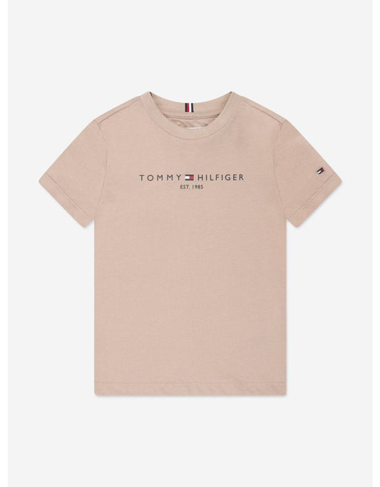 Maglietta Essential da bambino in beige