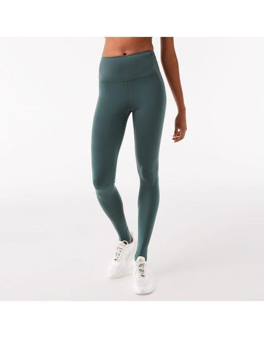 Leggings Lacoste Foldable Stirrup Leggings em verde para mulheres