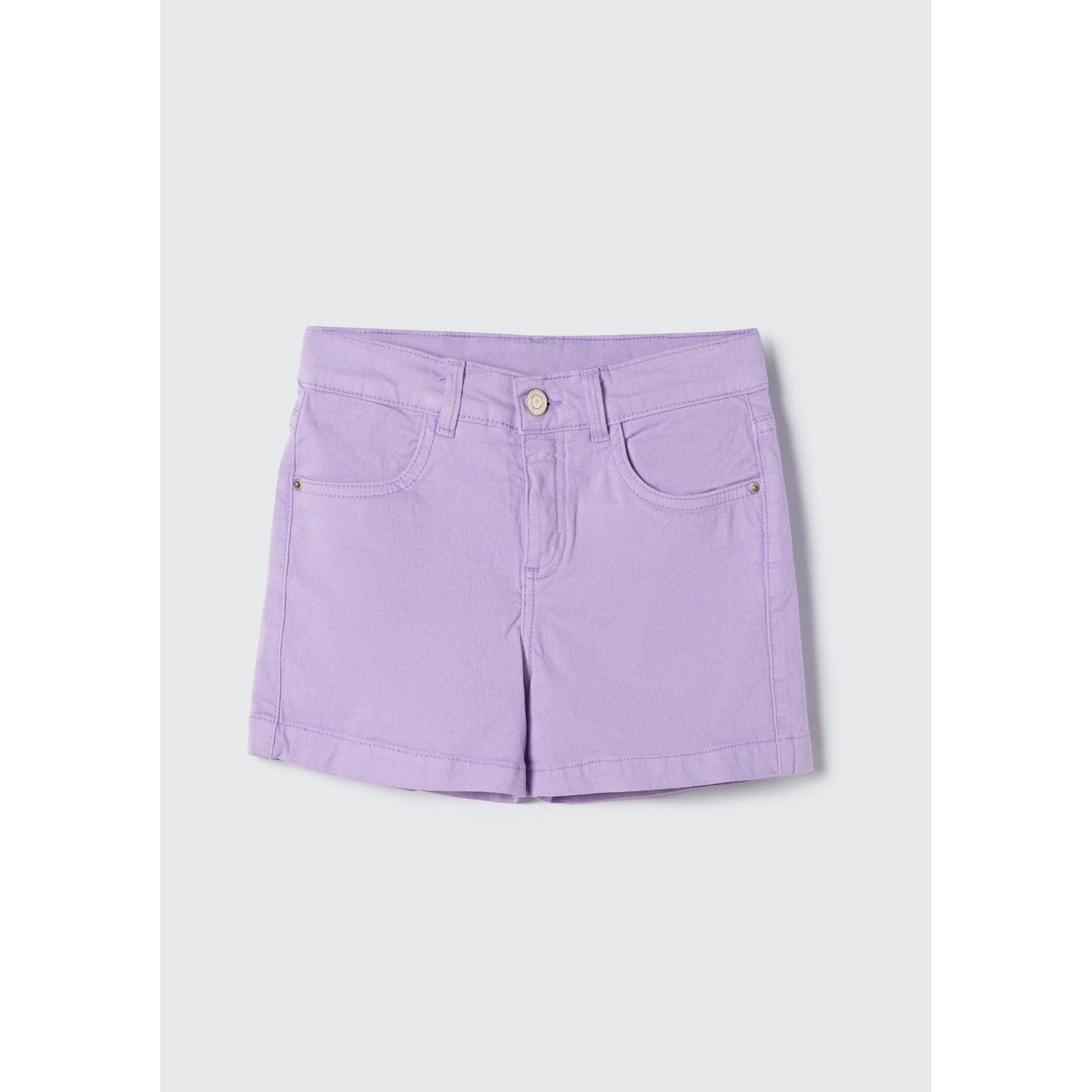 Pantaloncini da bambina in twill
