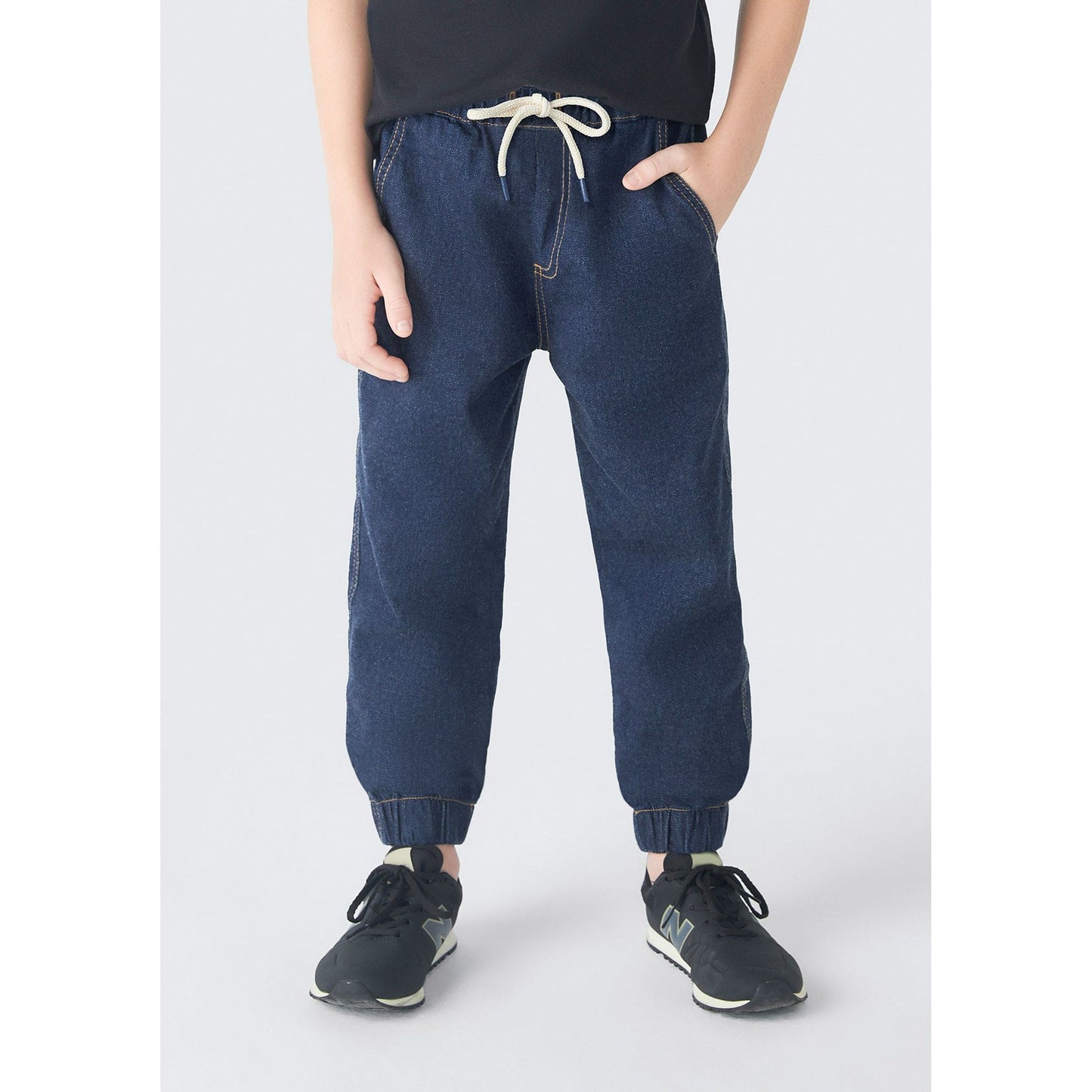 Pantaloni felpati da bambino per ragazzi Jeans