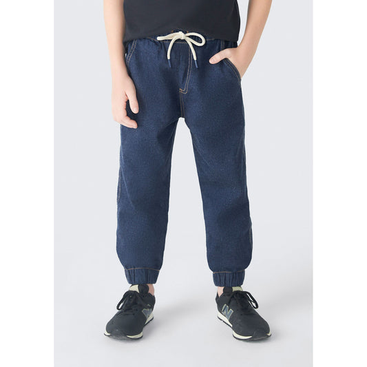 Pantaloni felpati da bambino per ragazzi Jeans