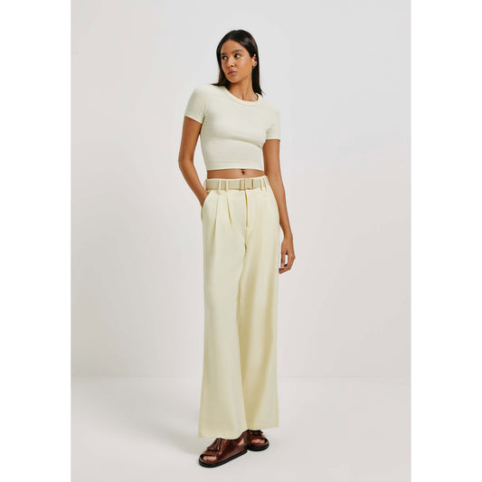 Pantaloni sartoriali a gamba larga da uomo