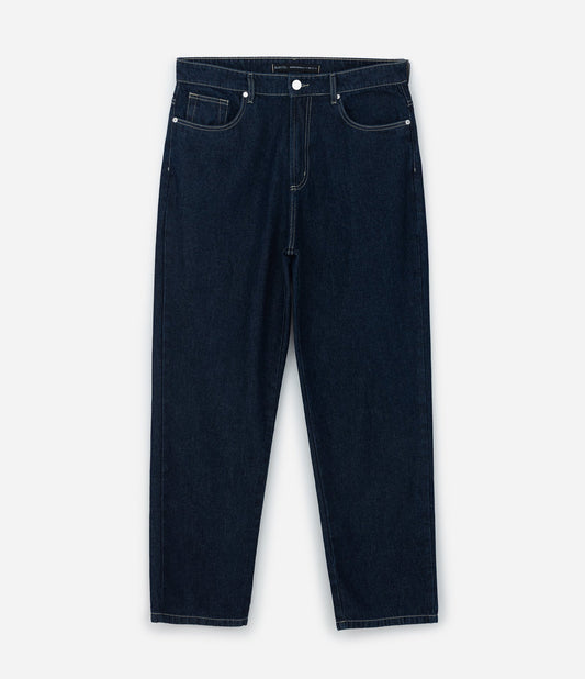 Jeans larghi blu