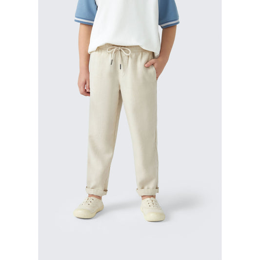Pantaloni di lino tradizionali da ragazzo
