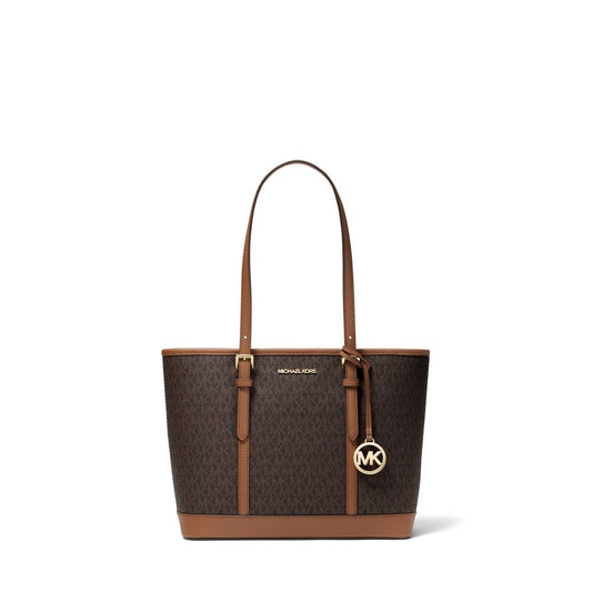 Tote versatile - Tote piccola Jet Set Travel Logo di Michael Kors