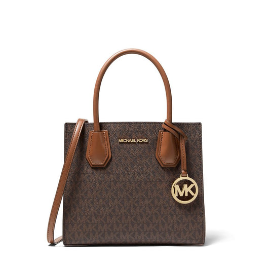 Bolsa clássica para o dia a dia - Bolsa pequena com logotipo Mercer da Michael Kors
