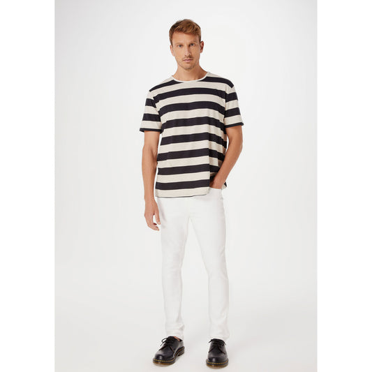 Pantaloni basic skinny in twill da uomo