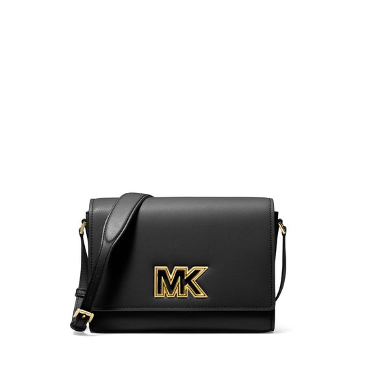 Bolsa elegante para o dia a dia - Bolsa de couro Mimi Crossbody média da Michael Kors