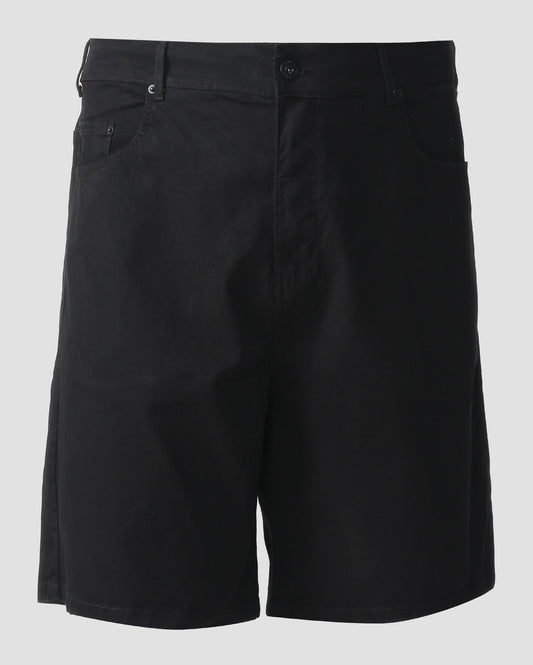 Calzoncillos vaqueros negros rectos talla grande para hombre | Pool Jeans