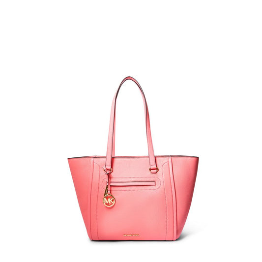 Bolsa Signature - Bolsa grande de couro Carine da Michael Kors