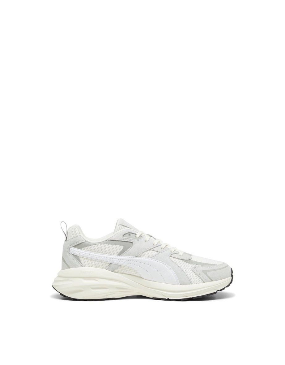 Puma Hypnotic de manga larga en blanco cálido y gris glacial