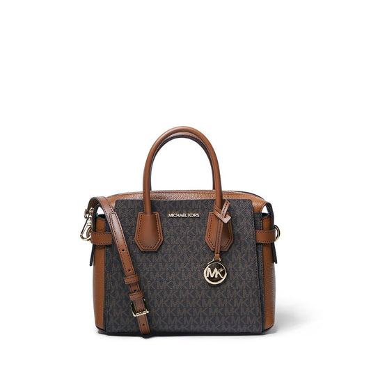 Bolsa de ombro com logotipo pequeno Michael Kors Mercer - Bolsa de luxo para o dia a dia