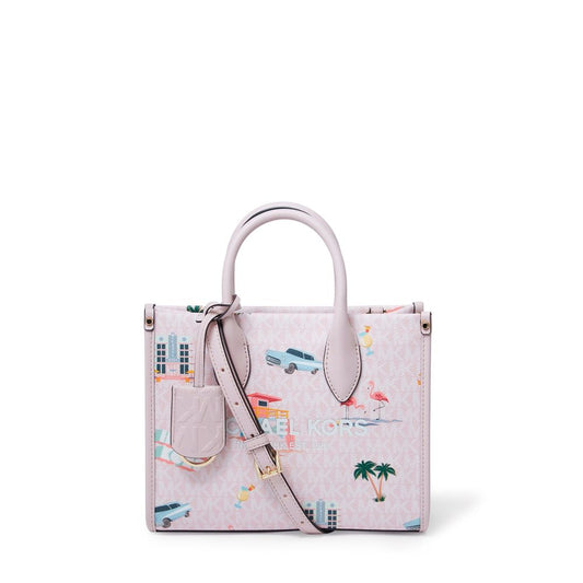 Bolsa Michael Kors Mirella Medium Crossbody com logotipo - Luxo versátil