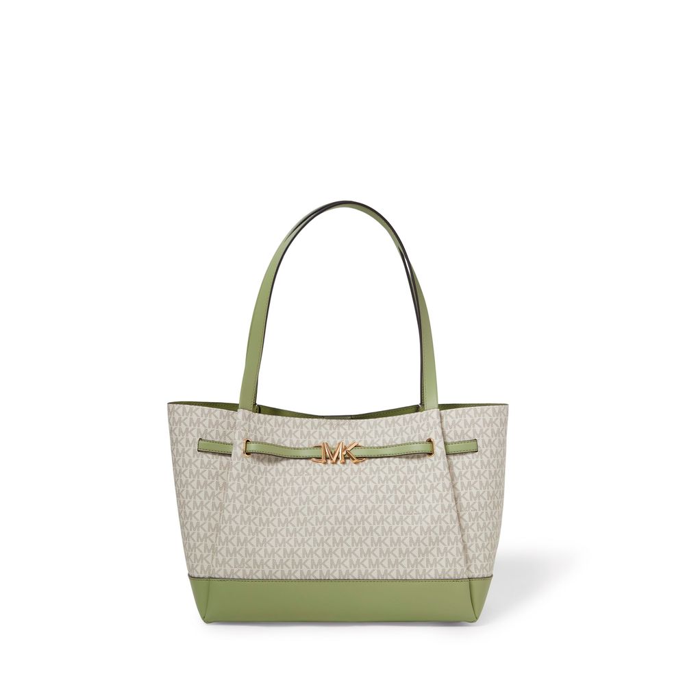Bolsa de mão com logotipo grande e assinatura Michael Kors