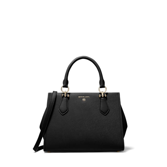 Bolsa de Ombro Signature - Bolsa de Couro Média Marilyn de Michael Kors