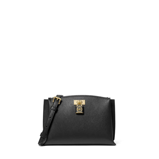 Bolsa refinada - Bolsa média de couro Ruby Crossbody da Michael Kors