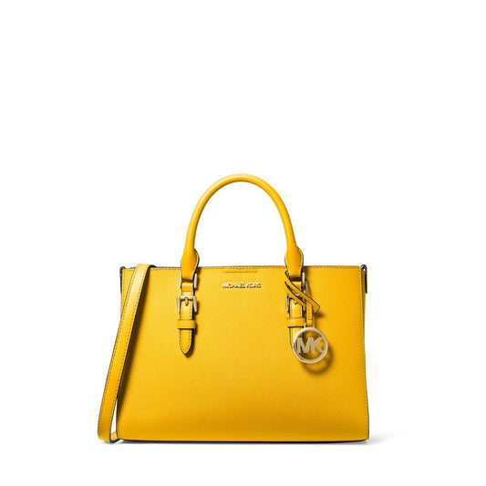Borsa a tracolla elegante - Charlotte 2In1 Medium Leather Crossbody di Michael Kors