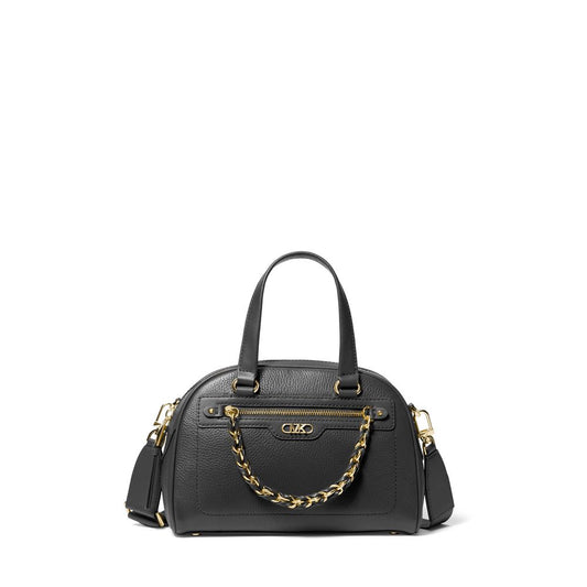 Bolsa de ombro de luxo - Bolsa pequena de couro Williamsburg da Michael Kors