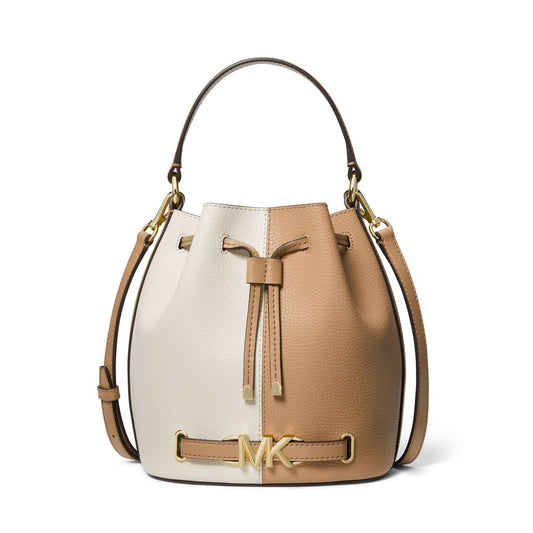 Bolsa de Luxo Elegante - Bolsa de Couro Média para Cruzamento da Michael Kors