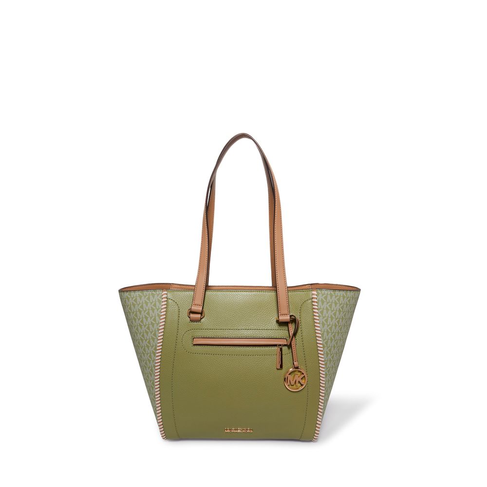 Bolsa refinada - Bolsa grande de couro Carine da Michael Kors