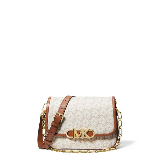 Bolsa Chic Signature - Parker Medium Crossbody Logo by Michael Kors