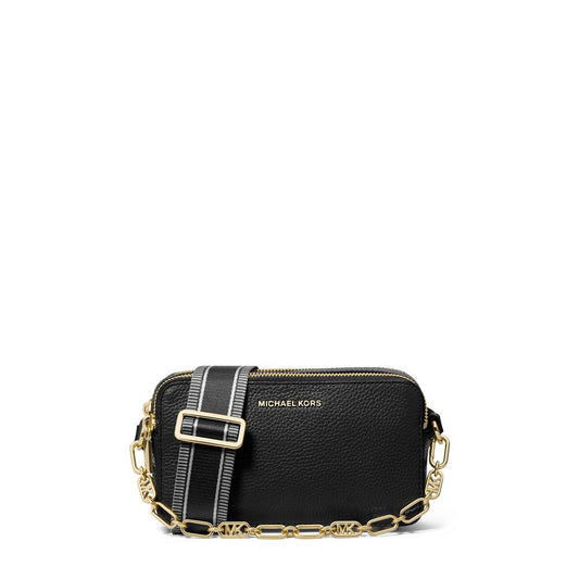 Bolsa clássica de luxo - Bolsa pequena de couro Jet Set by Michael Kors