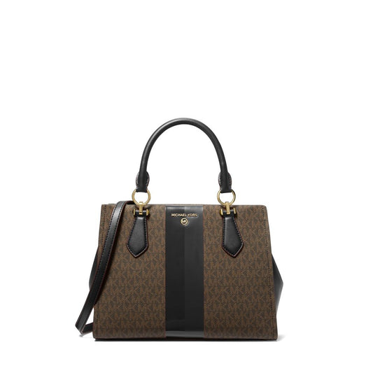 Bolsa de ombro versátil - Bolsa de mão média com logotipo Marilyn da Michael Kors