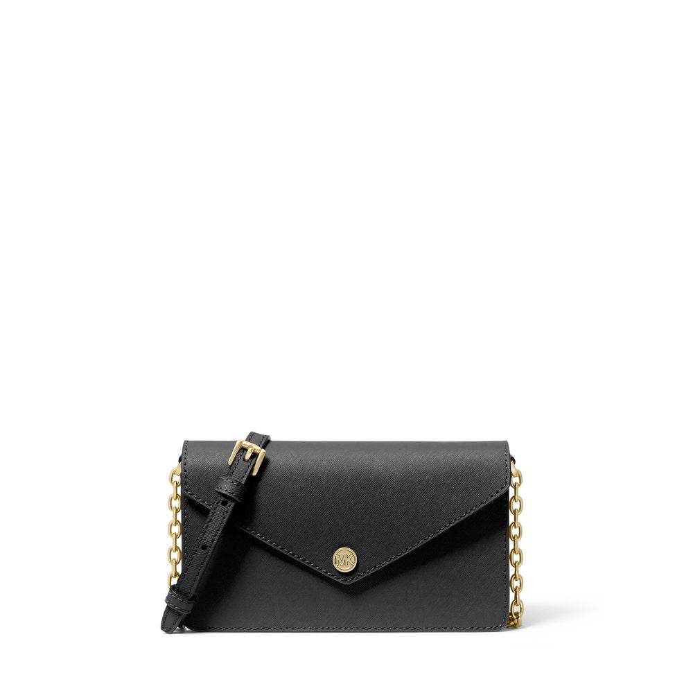 Bolsa de Luxo Refinada - Bolsa de Couro Pequena Jet Set Crossbody da Michael Kors