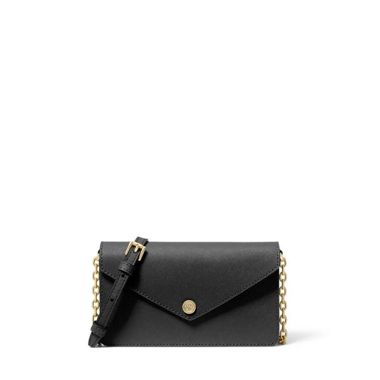 Bolsa de Luxo Refinada - Bolsa de Couro Pequena Jet Set Crossbody da Michael Kors