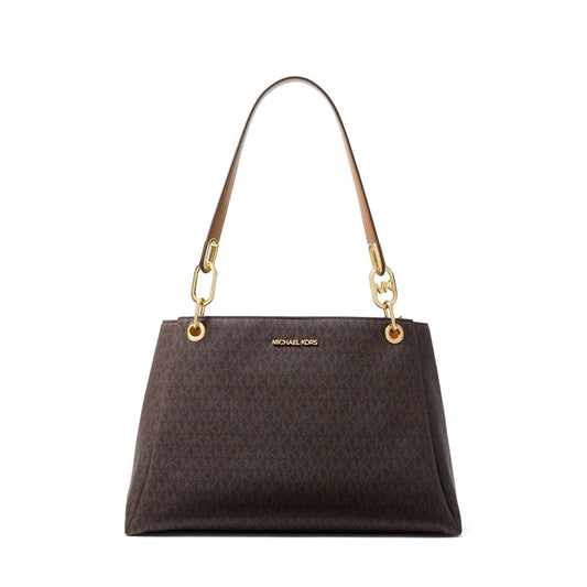 Michael Kors Large Trisha Logo Stylish Tote