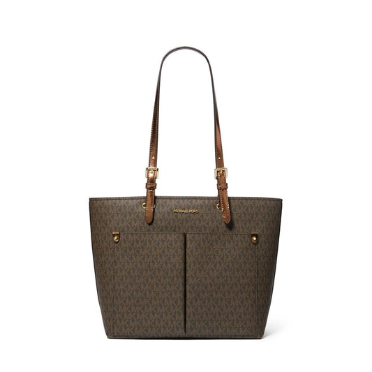 Bolsa clássica - Bolsa média com logotipo Jet Set da Michael Kors