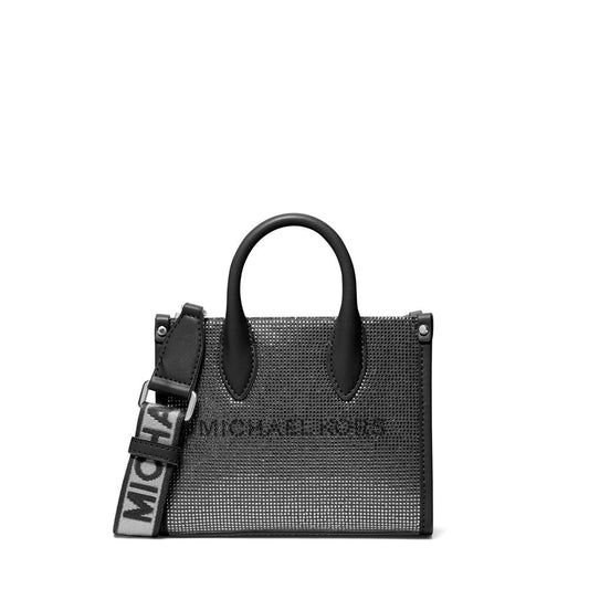 Bolsa de Luxo Elegante - Bolsa de Couro Pequena Mirella Crossbody da Michael Kors