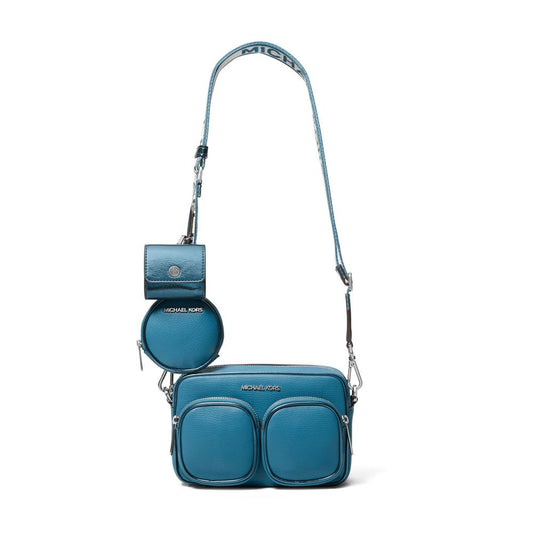 Bolsa refinada e chique - Bolsa de couro média Jet Set by Michael Kors