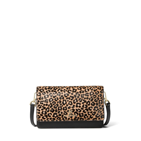 Bolsa chique e versátil - Bolsa pequena de couro Jet Set da Michael Kors