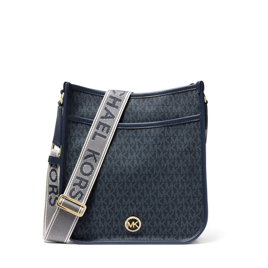Bolsa de mão chique com assinatura - Logotipo Luisa grande por Michael Kors